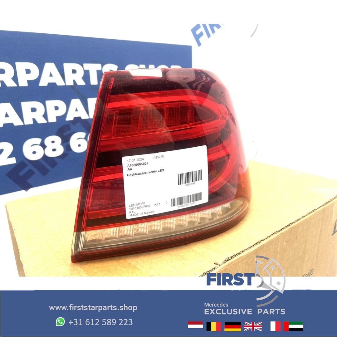 W166 GLE ACHTERLICHT RECHTS A1669065601 GLE KLASSE SUV VOL L, Utilisé, -, -, Enlèvement ou Envoi