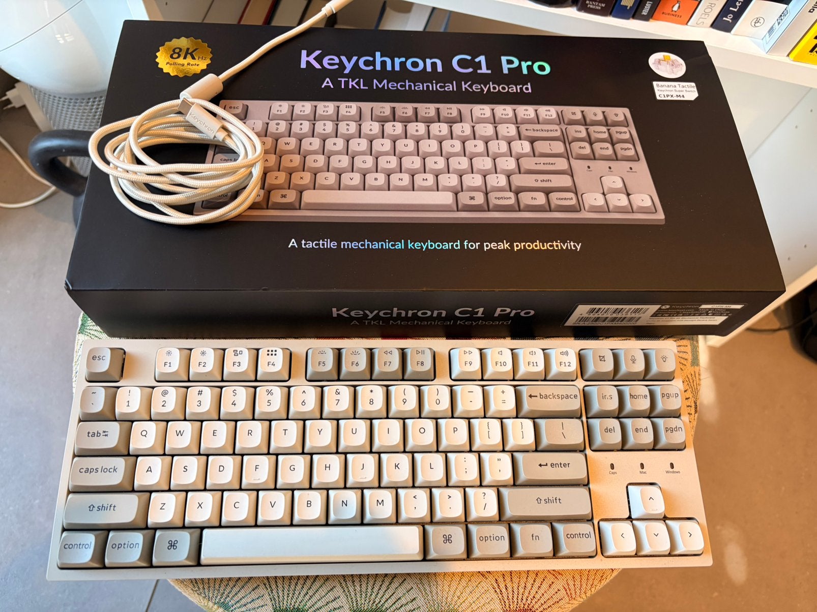 Keychron C1 Pro, Enlèvement ou Envoi, Comme neuf, Filaire