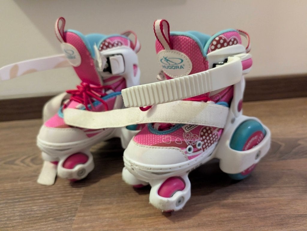 Hudora Mijn Eerste Rolschaatsen Maat 26-29, Ophalen, Kinderen, Verstelbaar, Gebruikt