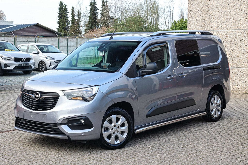 Opel Combo DUBBEL-CABINE*LICHTE-VRACHT*AUTOMAAT*CAMERA*NAVIG, Autos, Opel, 6 portes, Euro 6, Entreprise, 96 kW