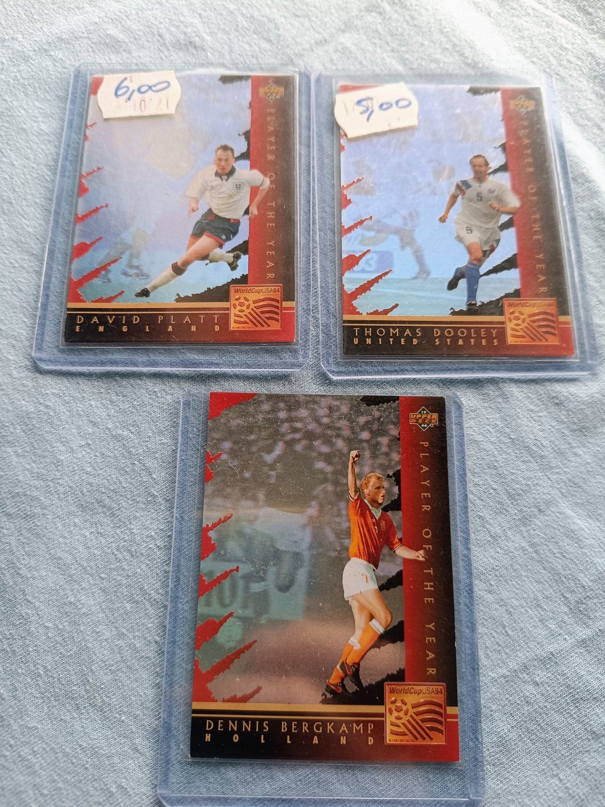 Cartes de football world cup 94 usa, Enlèvement ou Envoi