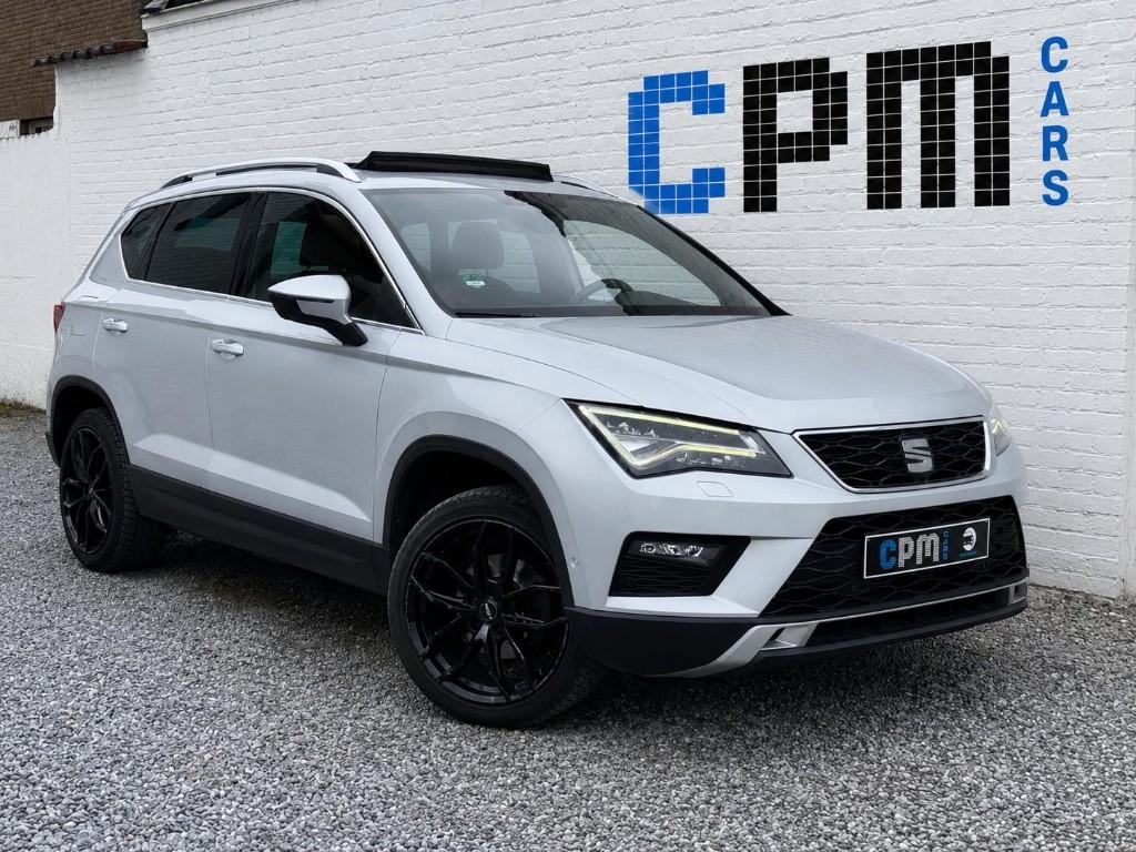 SEAT ATECA 1.5 TSI EVO Xcellence * FULL OPTIONS * PANO *, Autos, Seat, Cuir, Argent ou Gris, Entreprise, 5 portes