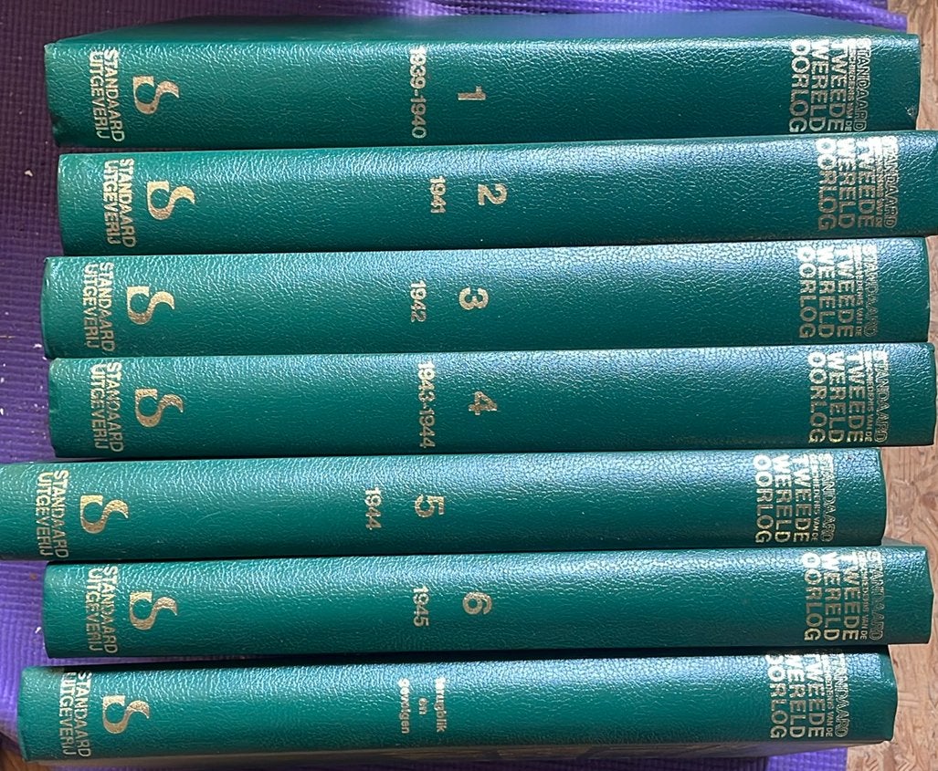 Standaar geschiedenis can de 2de WO, Livres, Encyclopédies, Enlèvement, Utilisé, Autres sujets/thèmes, Série complète