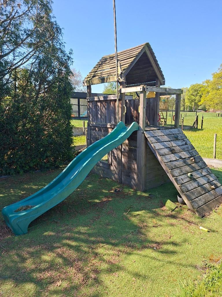 Speelhuisje, Ophalen, Gebruikt, Hout