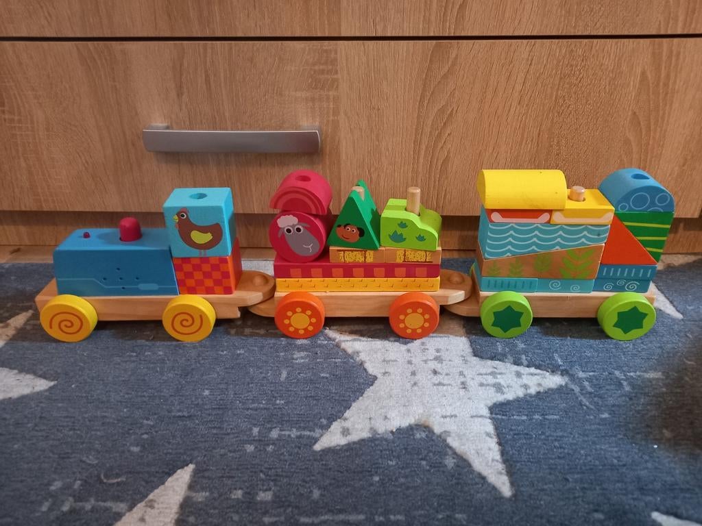 Houten speelgoedtrein, Enfants & Bébés, Jouets | Thomas le petit Train, Enlèvement, Comme neuf
