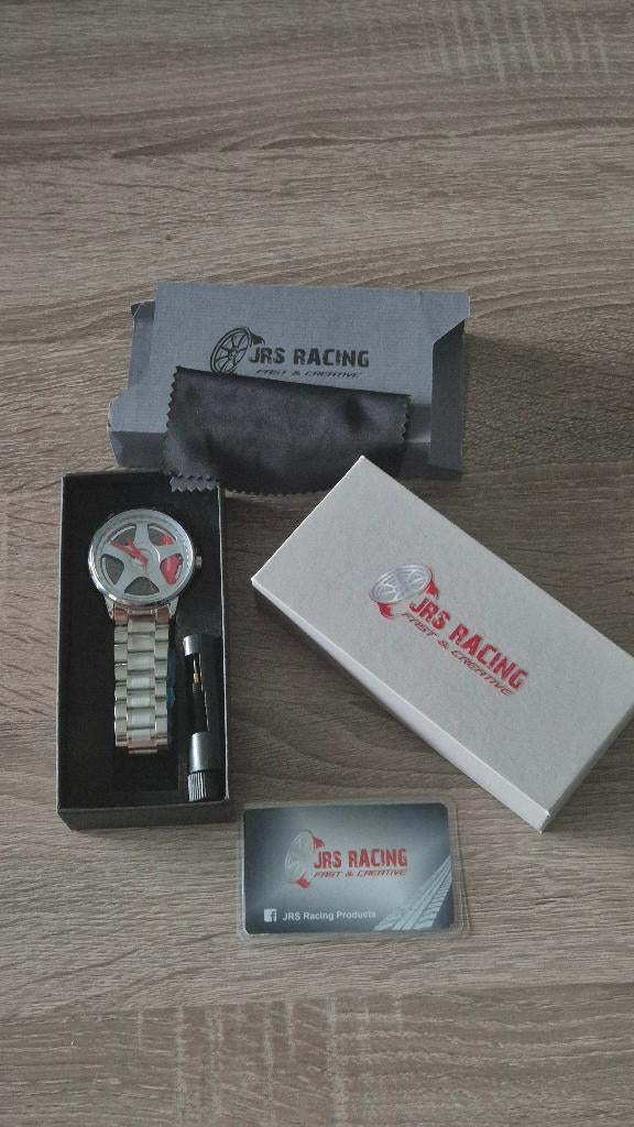 Montre « Porsche » Wheel Style, Bijoux, Sacs & Beauté, Enlèvement, Neuf, Montre-bracelet, Autres marques