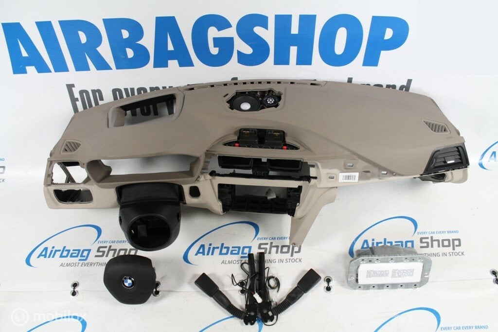Airbag set - Dashboard beige head up BMW 3 serie F30 F31 F34, Auto-onderdelen