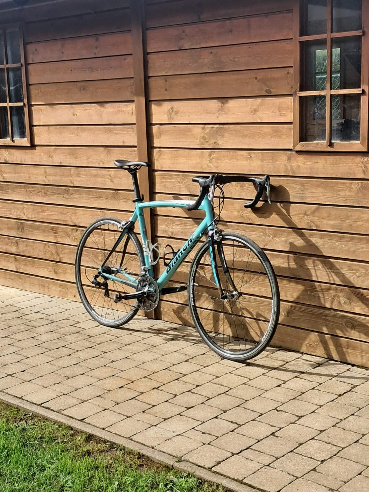 Bianchi koersfiets, Fietsen en Brommers, Ophalen, Nieuw, Velgrem
