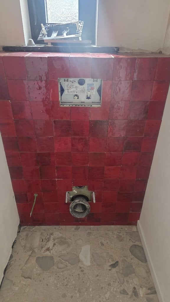Echte Marokkaanse zelliges Rood 5,5 m² – Nieuw, Doe-het-zelf en Bouw, Tegels, Ophalen, Overige materialen, Wandtegels, Nieuw