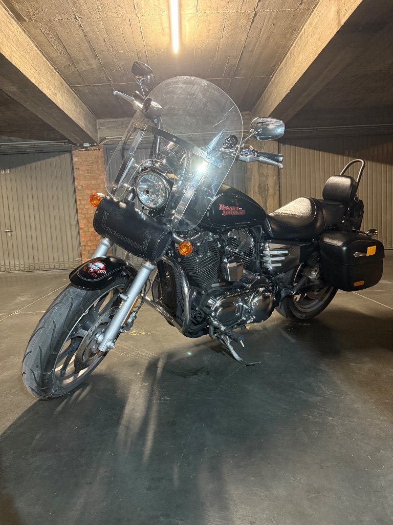 Harley Davidson Xl Superlow 1200 T, Permis Moto A, Occasion, Chopper, 2 cylindres