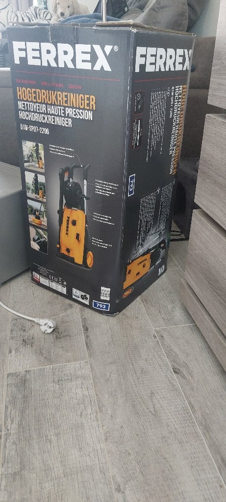 Nettoyeur haute pression, Enlèvement, Comme neuf, Batterie, Ferrex