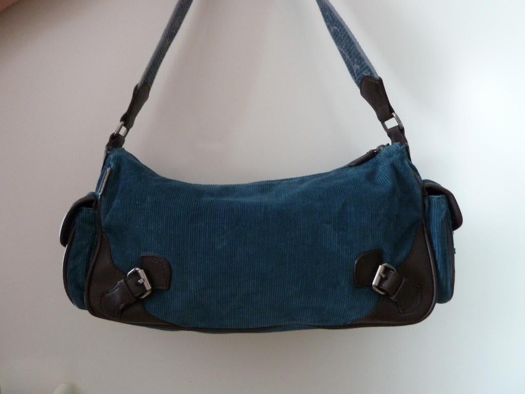 Blauw-groene (petrolkleur) handtas van MEXX, Enlèvement ou Envoi, Neuf, Bleu, Sac à main