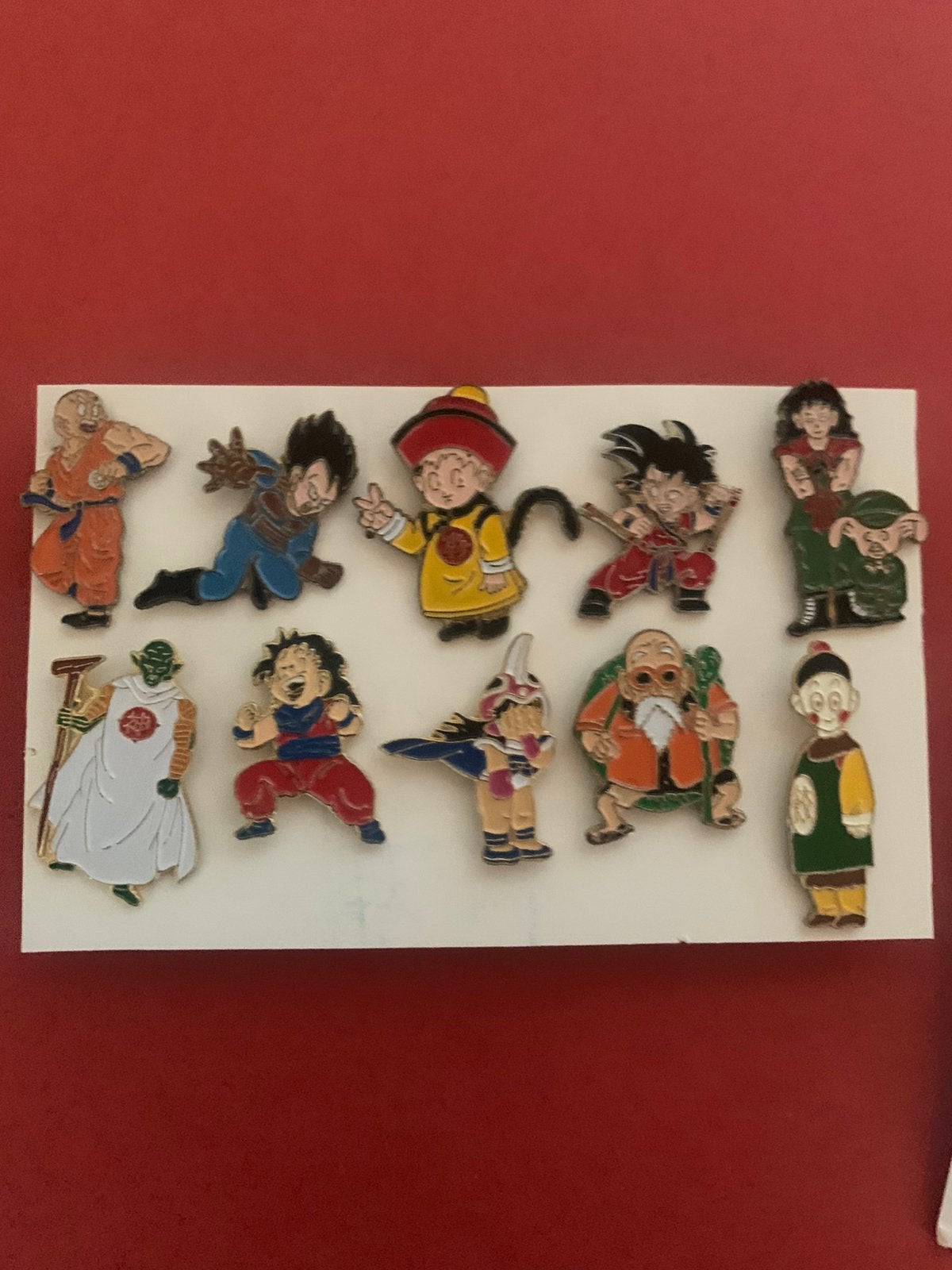 Lot de 10 épinglettes rétro Dragon Ball (1986), Enlèvement ou Envoi, Comme neuf
