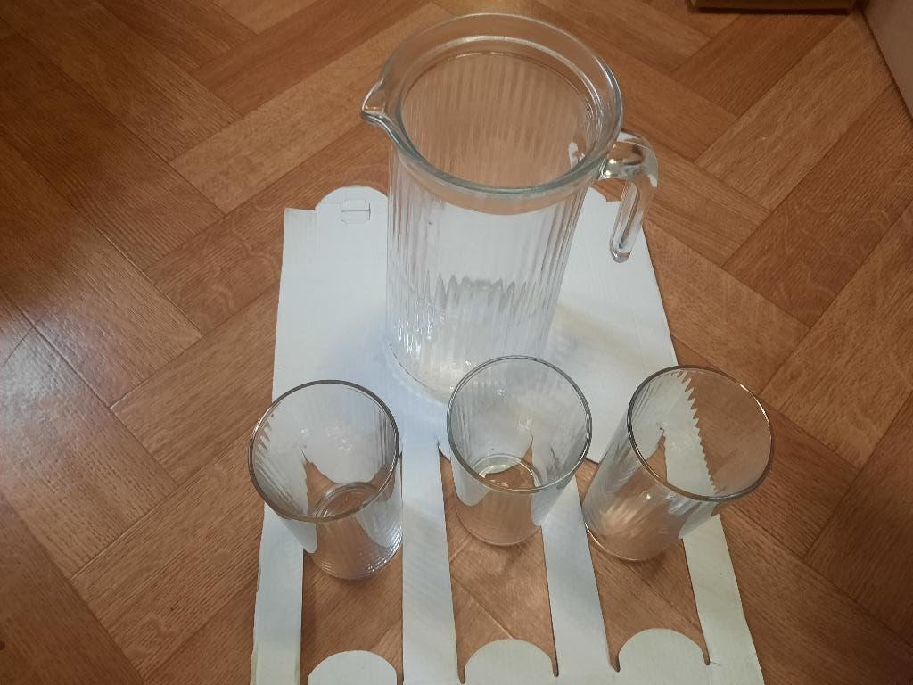 nieuw 7delig cadeau set mooie karaf met 6 glazen assortie, Enlèvement ou Envoi, Neuf