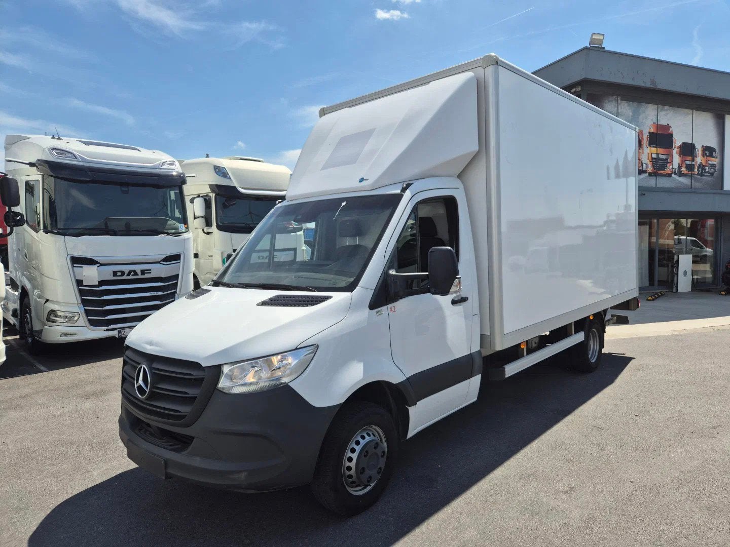 Mercedes-Benz Sprinter 516 CDI (bj 2021), Auto's, Automaat, Achterwielaandrijving, Gebruikt, 4 cilinders