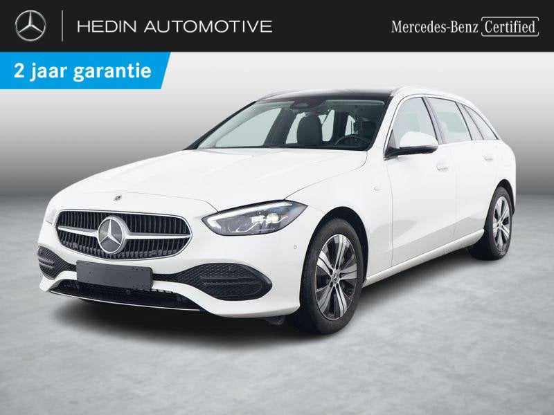 Mercedes-Benz C-klasse 300 e Break Luxury Line Panoramisch D, Autos, 1800 kg, Noir, 13 g/km, Automatique