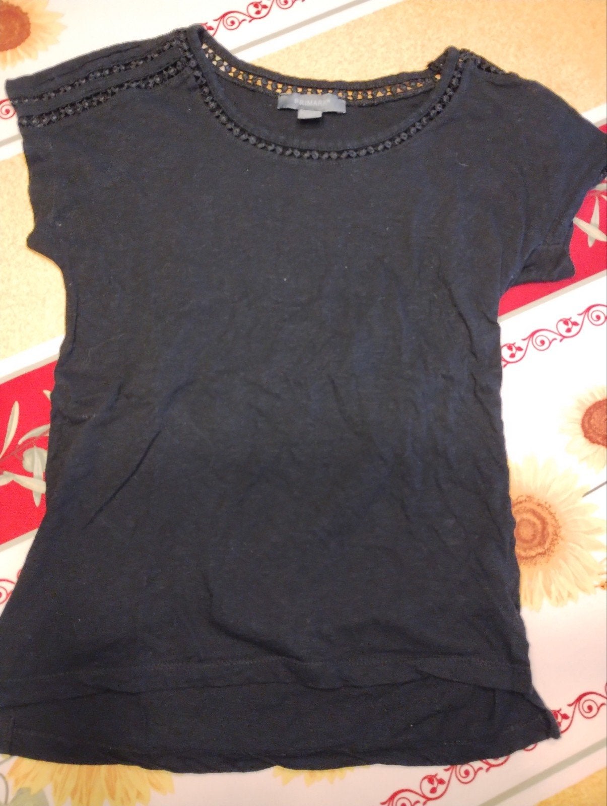 Zwart T shirt Primark m. XXS / EUR 32/34, Kleding | Dames, Ophalen of Verzenden, Zwart
