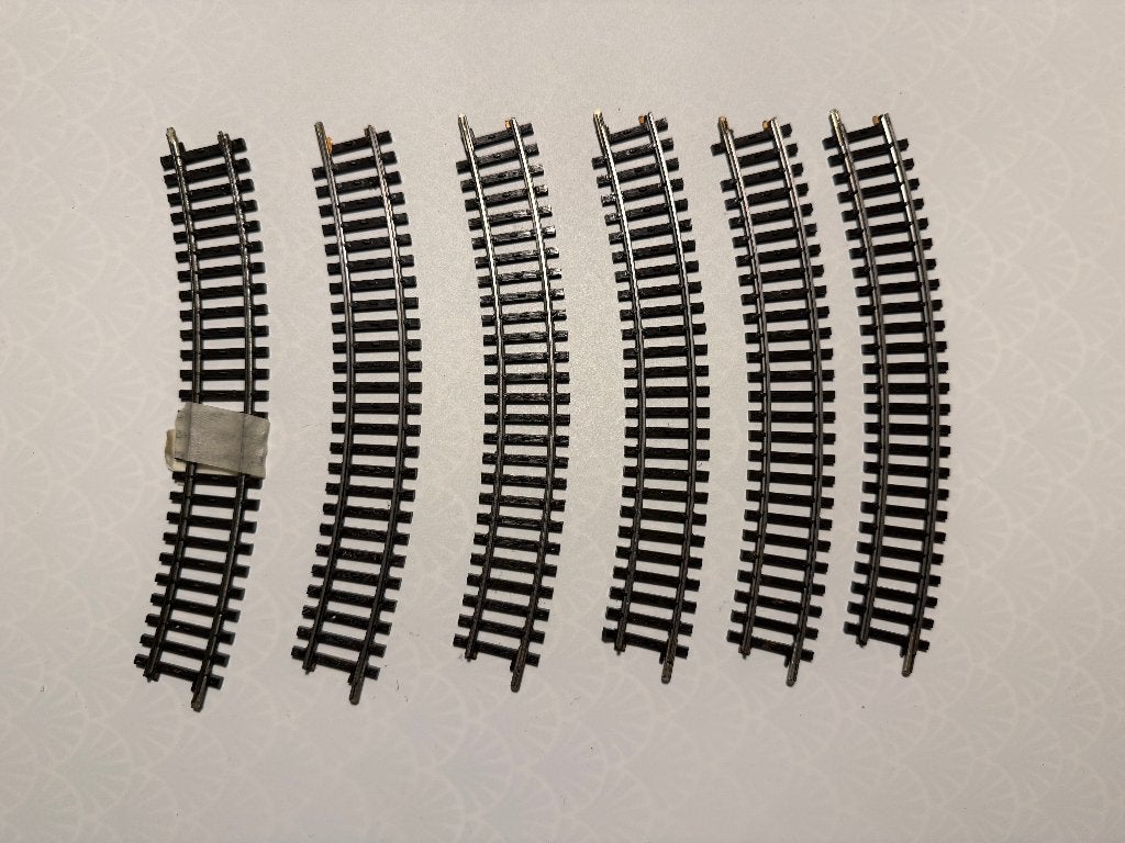 Marklin 6 rails K 2221 (zie foto's), Hobby en Vrije tijd, Gebruikt, Gelijkstroom, Rails, Ophalen of Verzenden