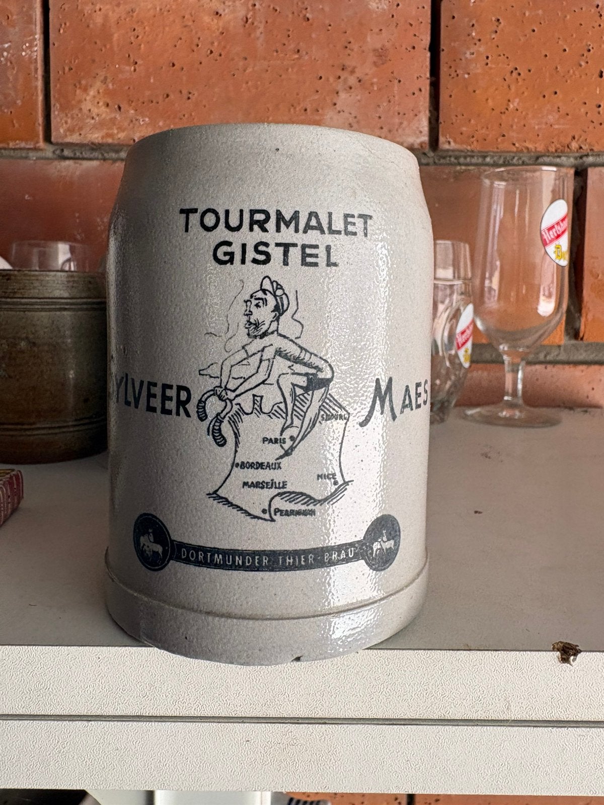 Gistel Sylveer Maes Tourmalt wielrenner, Ophalen of Verzenden, Zo goed als nieuw