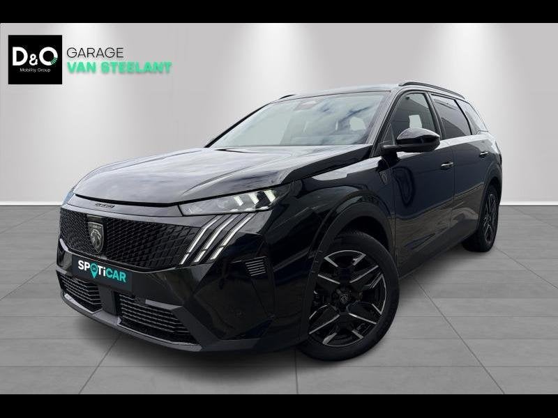 Peugeot 5008 GT-360*-NAV-OPENDAK- CARPLAY-ALCANTARA, Auto's, Peugeot, Automaat, USB, 1199 cc, Zwart