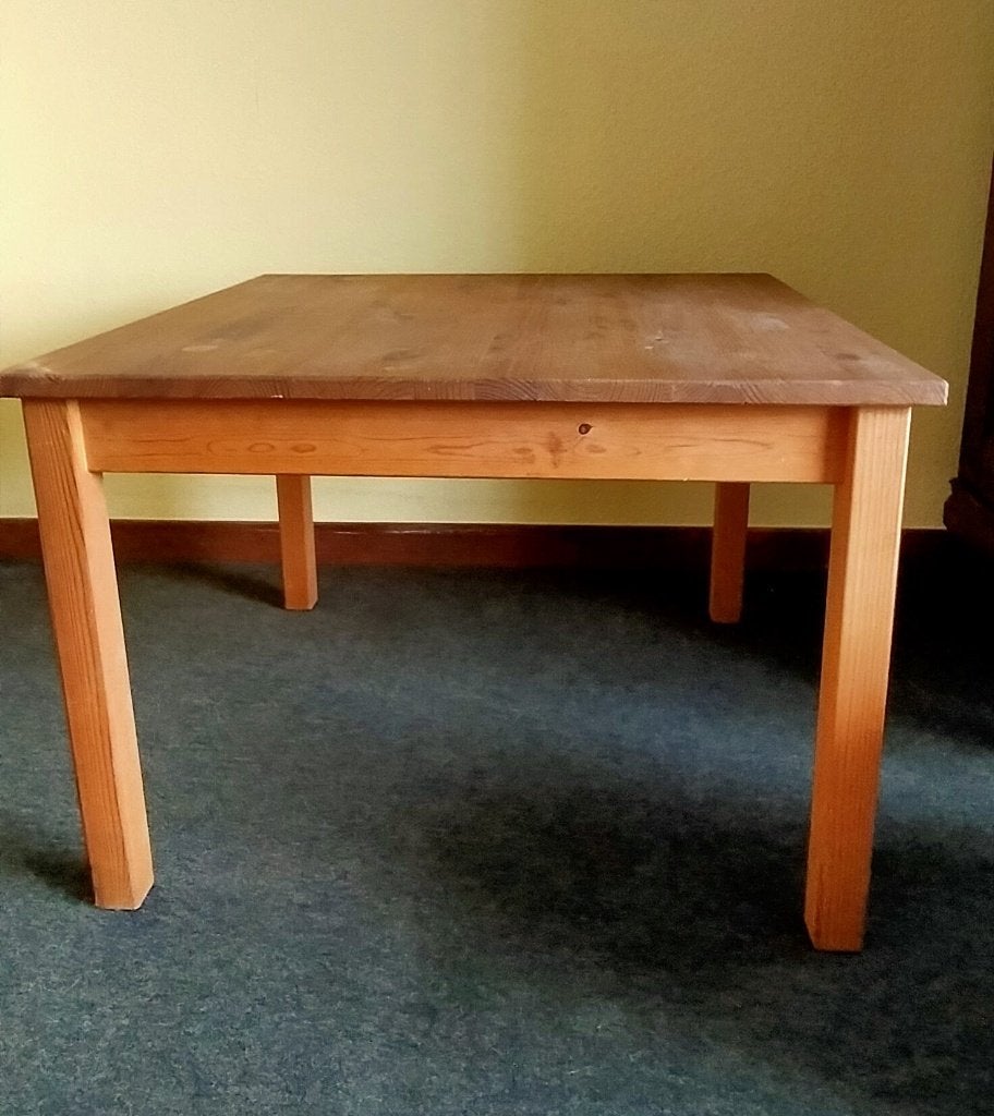 IKEA houten salontafel – 71 x 71 cm – H50 cm, Ophalen, Vierkant