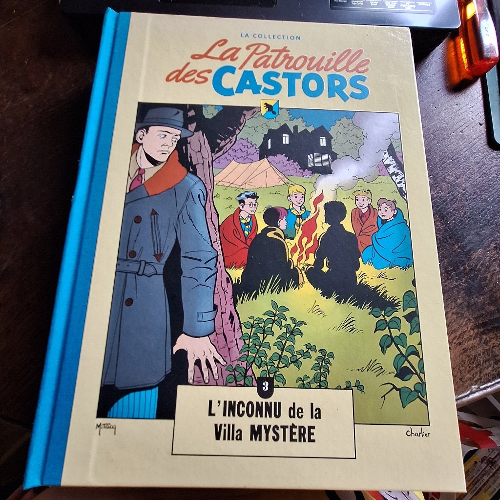 La patrouille des castors l'inconnu de la villa mystère, Livres, Enlèvement ou Envoi, Mitacq., Une BD, Utilisé