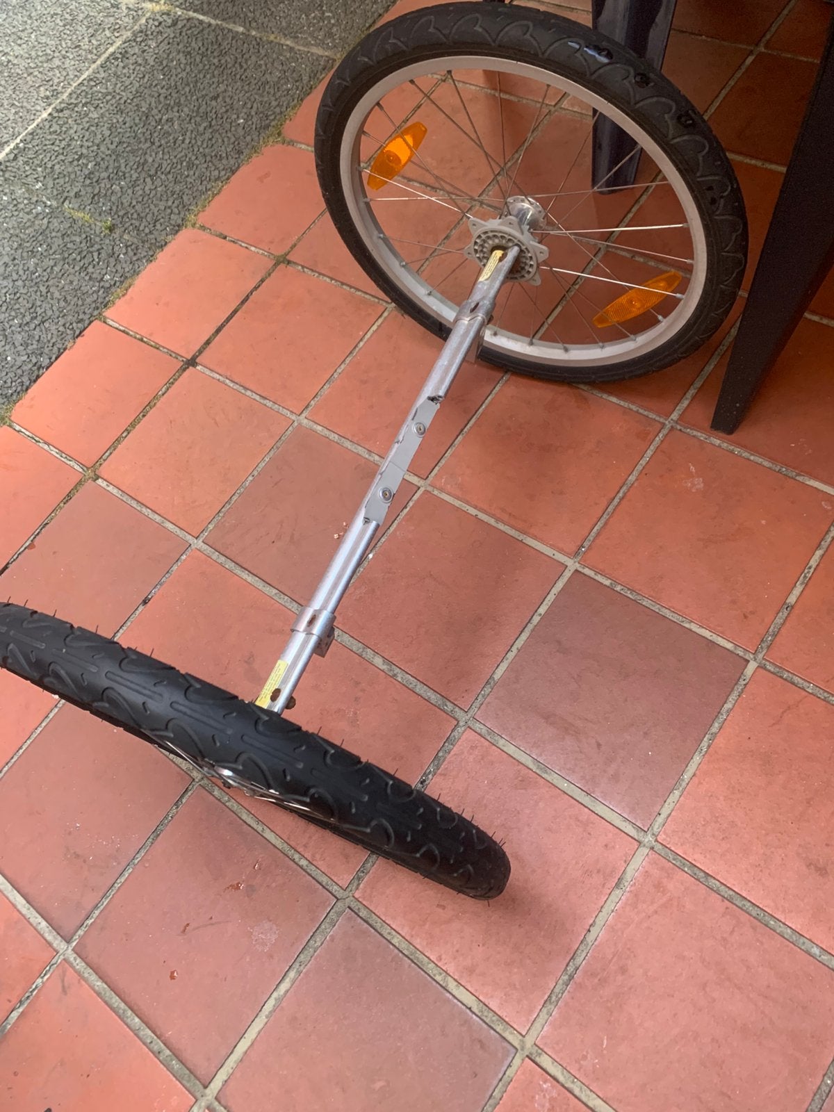 As voor fietskar, Ophalen, Zo goed als nieuw, Kinderkar