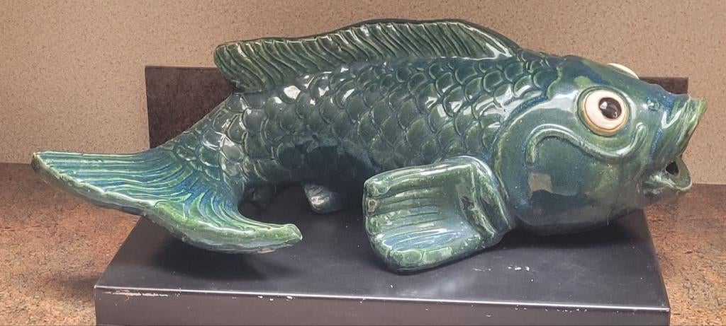 Karper in terra cotta, Tuin en Terras, Ophalen