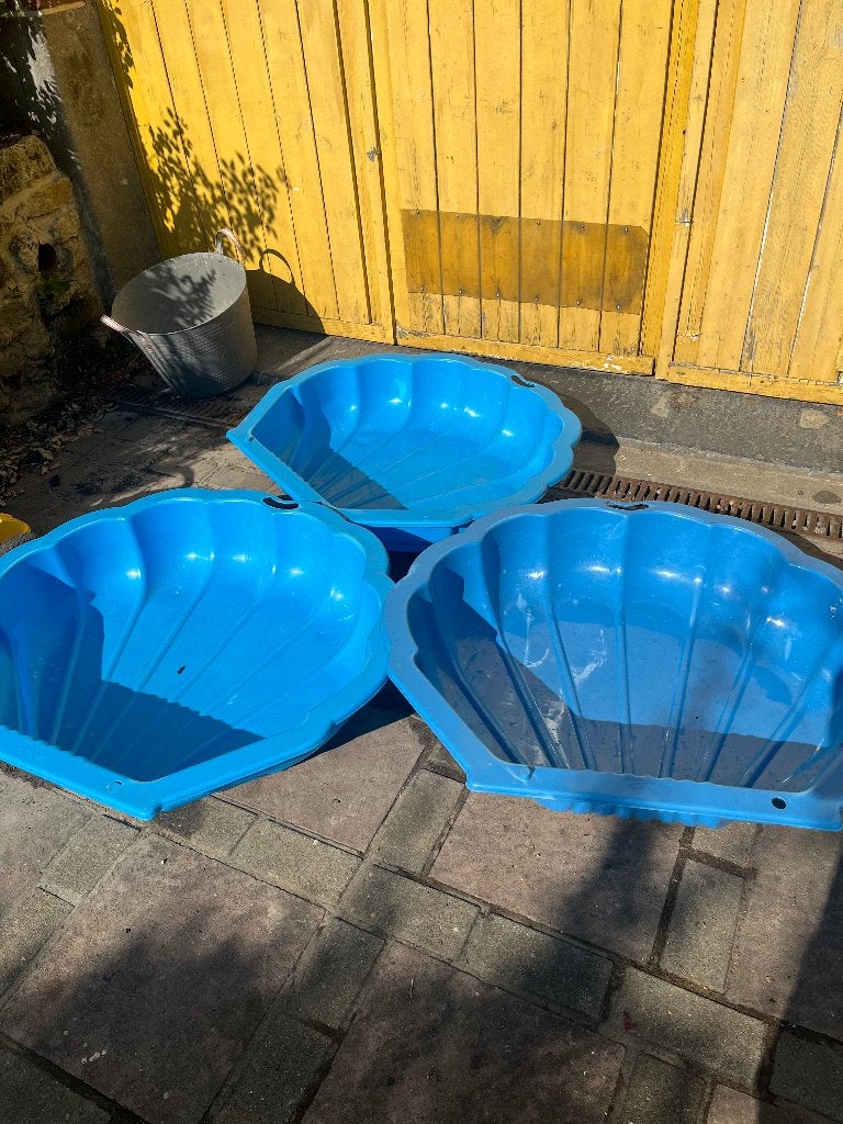 zandbak schelp, Ophalen, Zo goed als nieuw