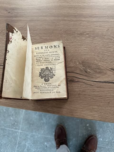 sermons sur differents sukets MDCCXLL tome troisième, Ophalen of Verzenden, Gelezen, Overige onderwerpen