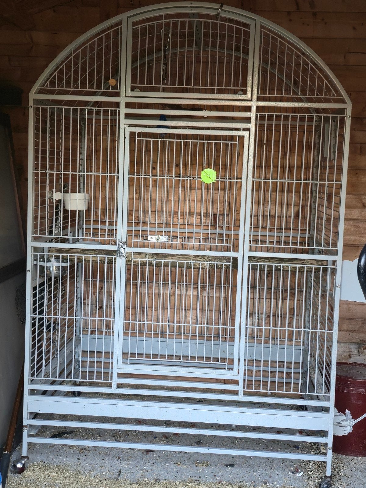 Papegaaien kooi voor binnen, Enlèvement, Comme neuf, Métal, Cage à oiseaux