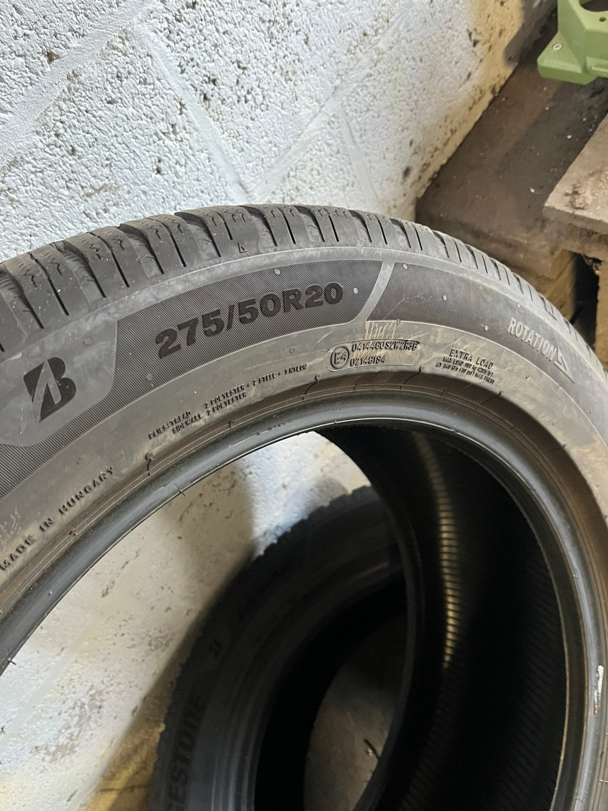2 winterbanden bridgestone 275/50/20, Enlèvement, Comme neuf
