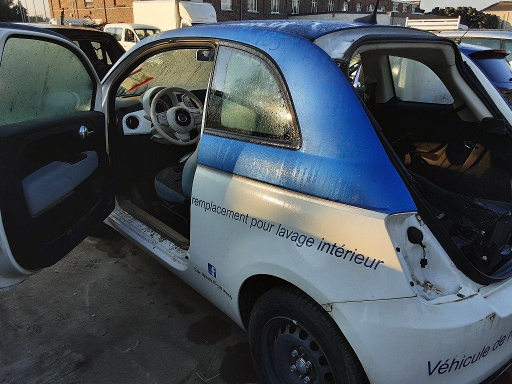 AILE ARRIÈRE GAUCHE Fiat 500 (312) (01-2007/12-2012), Utilisé, Arrière, Fiat, Garde-boue