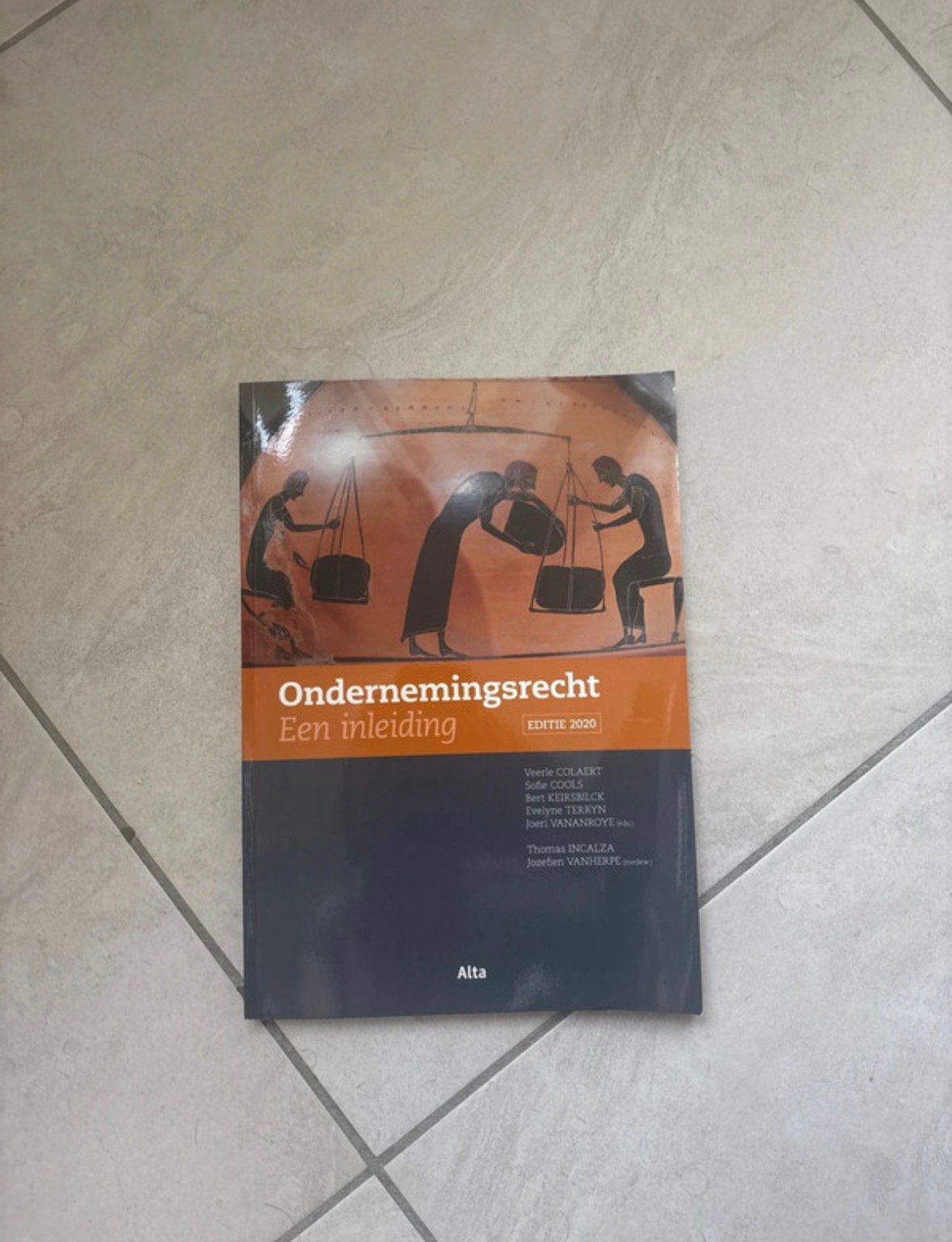 Ondernemingsrecht een inleiding Handelsingenieur TEW, Verzenden, Zo goed als nieuw