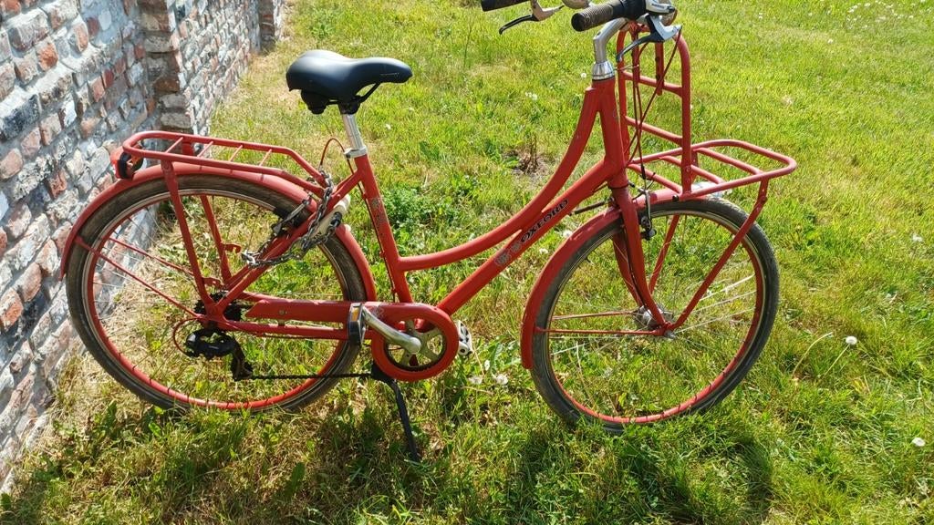 Rode Oxford dames fiets, Fietsen en Brommers, Ophalen, Gebruikt, Oxford, Versnellingen