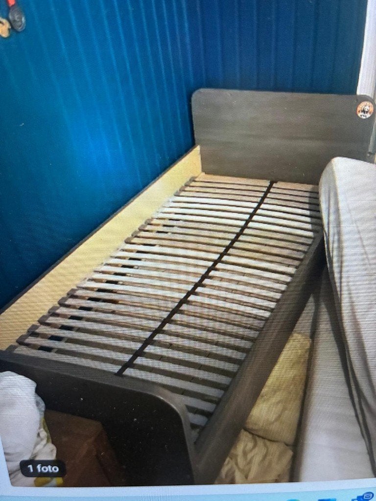 éénpersoonsbed, Huis en Inrichting, Slaapkamer | Bedden, Ophalen, Jeugd, Gebruikt, Eenpersoons