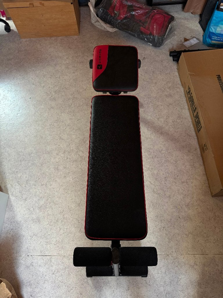 Banc de fitness Domyos, Centrale électrique, Enlèvement, Utilisé, Autres matériaux