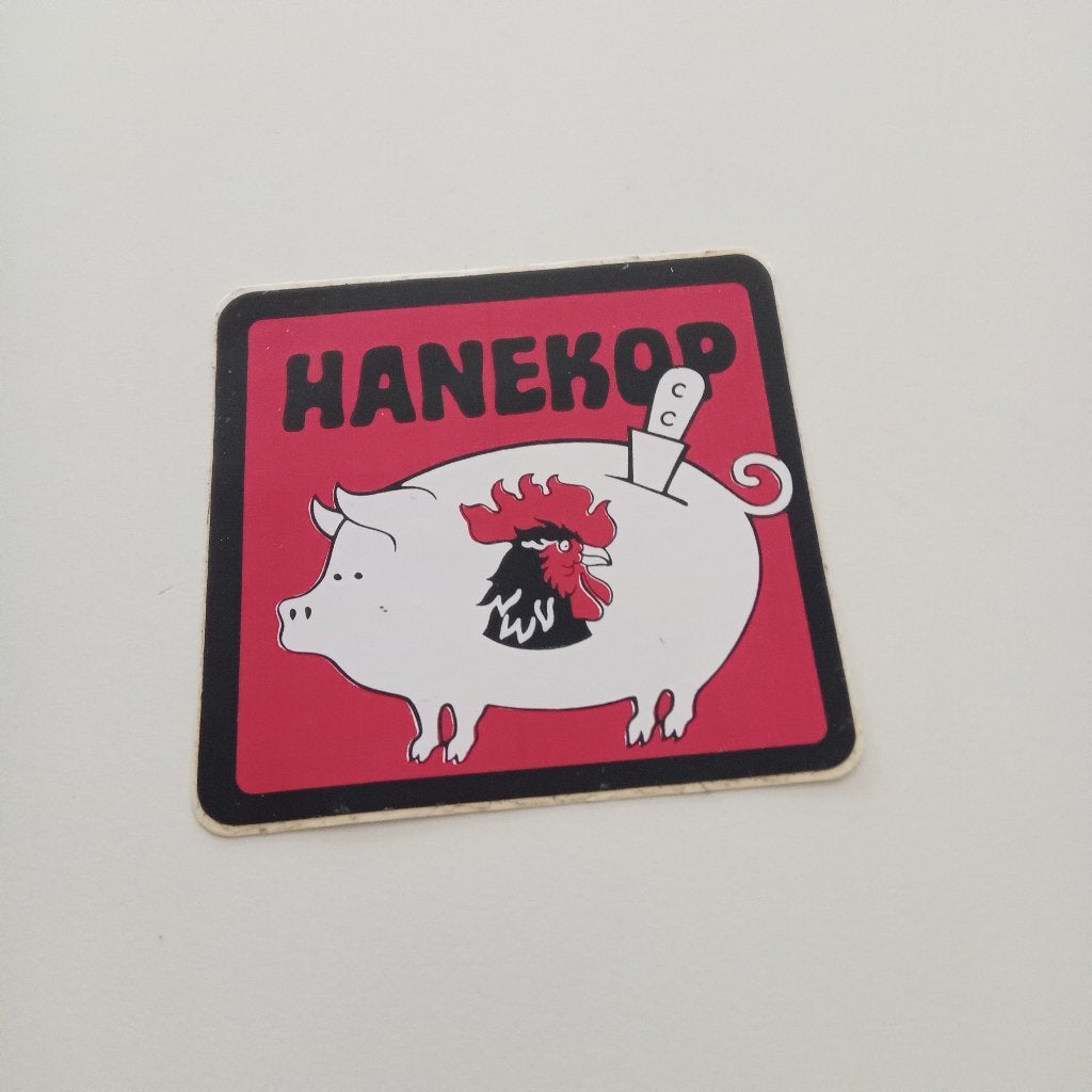 STICKERS -HANEKOP -, Verzenden