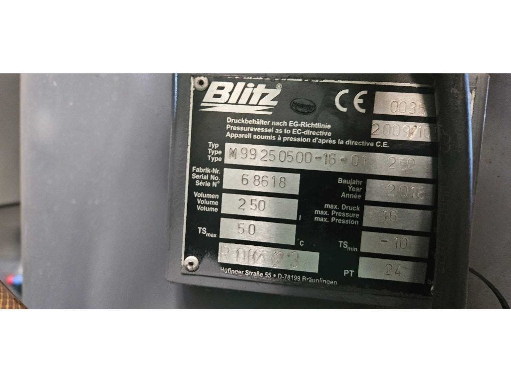 Compresseur d'air à vis Blitz, Bricolage & Construction, Enlèvement, Utilisé