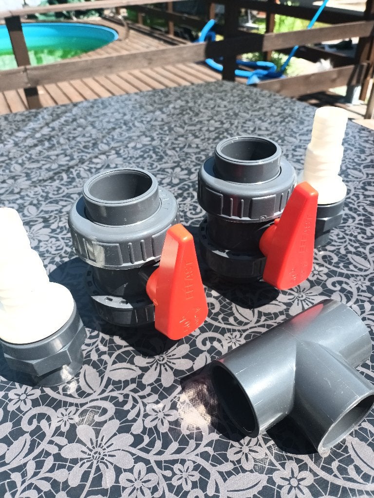 3 vannes + accessoires  neuves, Ophalen, Nieuw