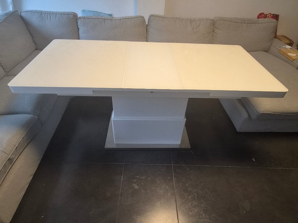 Table salon/salle à manger, Maison & Meubles, 150 à 200 cm, Cinq personnes ou plus, Verre, Enlèvement