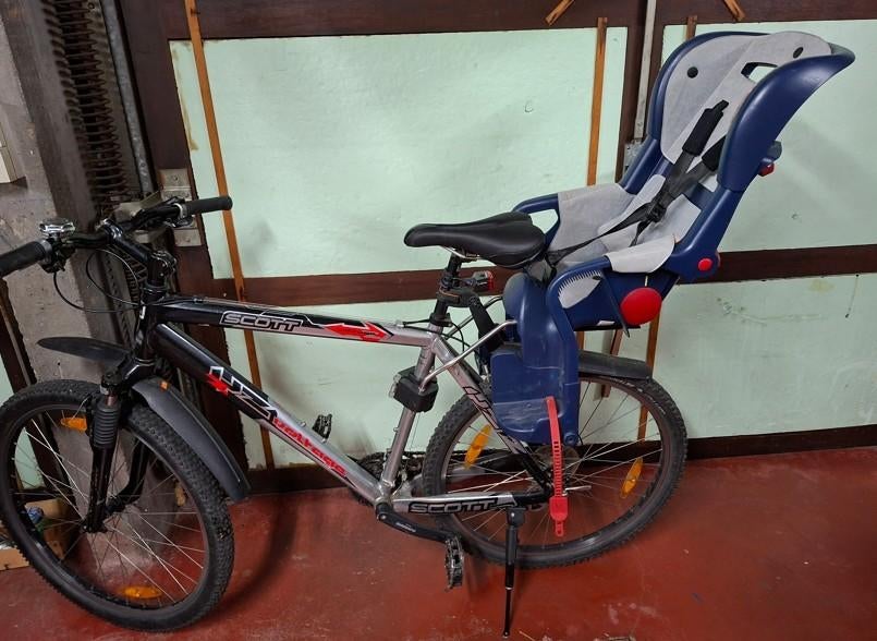Römer fietskinderzitje (9-22 kg), Fietsen en Brommers, Ophalen, Achterzitje, 9 t/m 18 kg, Gebruikt