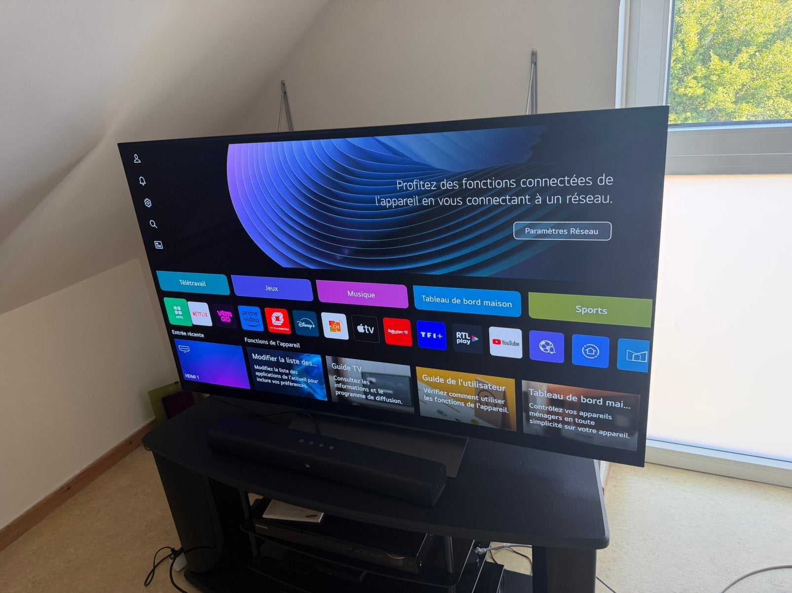 LG OLED 55 pouces, Audio, Tv en Foto, Televisies, Ophalen, Zo goed als nieuw, OLED, LG
