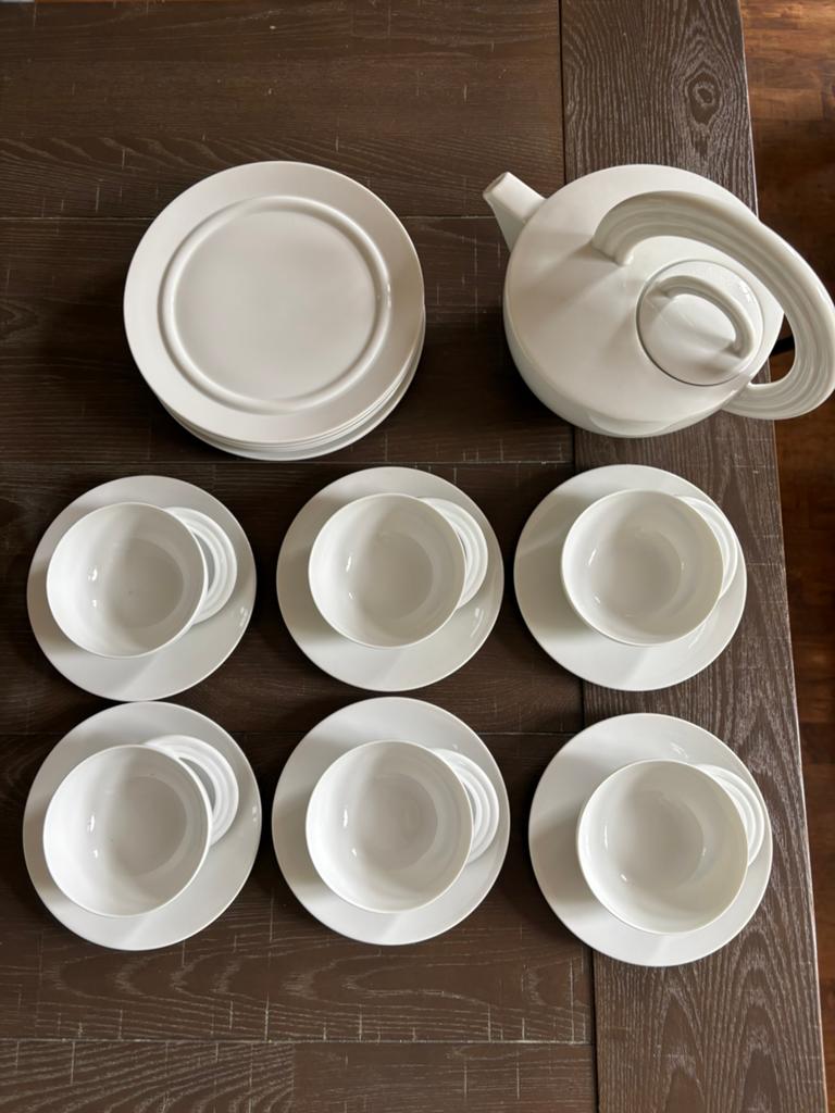Service à thé avec assiettes à dessert (6) Rosenthal, Antiquités & Art, Antiquités | Services (vaisselle) complet, Enlèvement