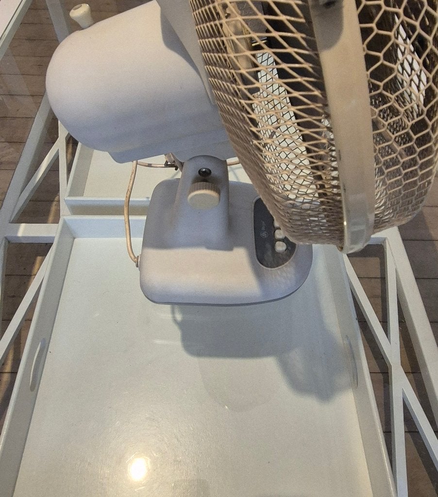Ventilateur, Enlèvement, Utilisé, Ventilateur de table