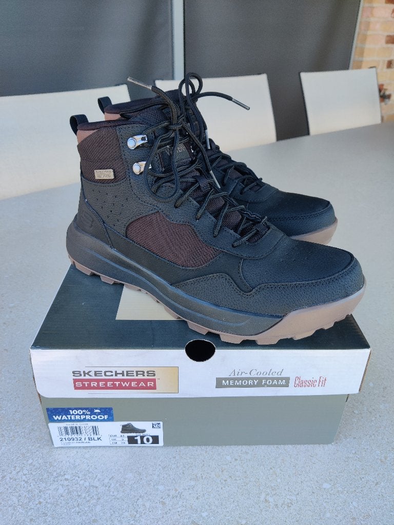 Skechers Cambert - Harlan - Wandelschoenen - Maat 43, Sport en Fitness, Bergsport en Wandelen, Ophalen of Verzenden, Zo goed als nieuw