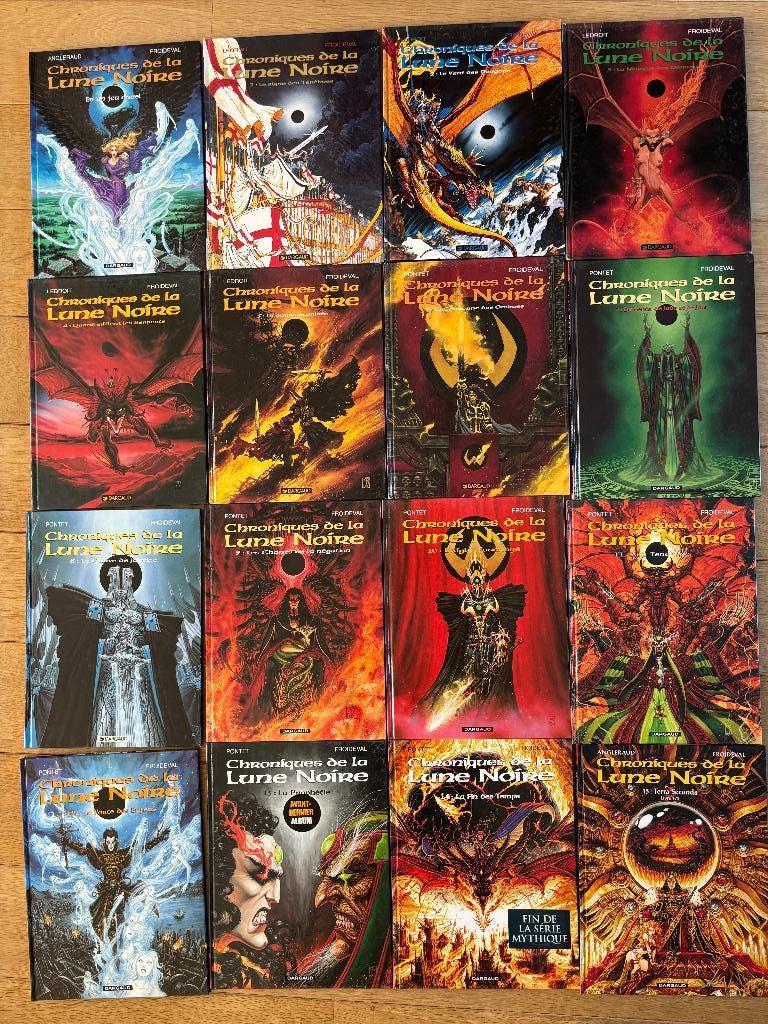 Lot BDs - Chroniques de la Lune Noire (tomes 0 à 15), Livres, Plusieurs BD, Enlèvement, Comme neuf, Froideval