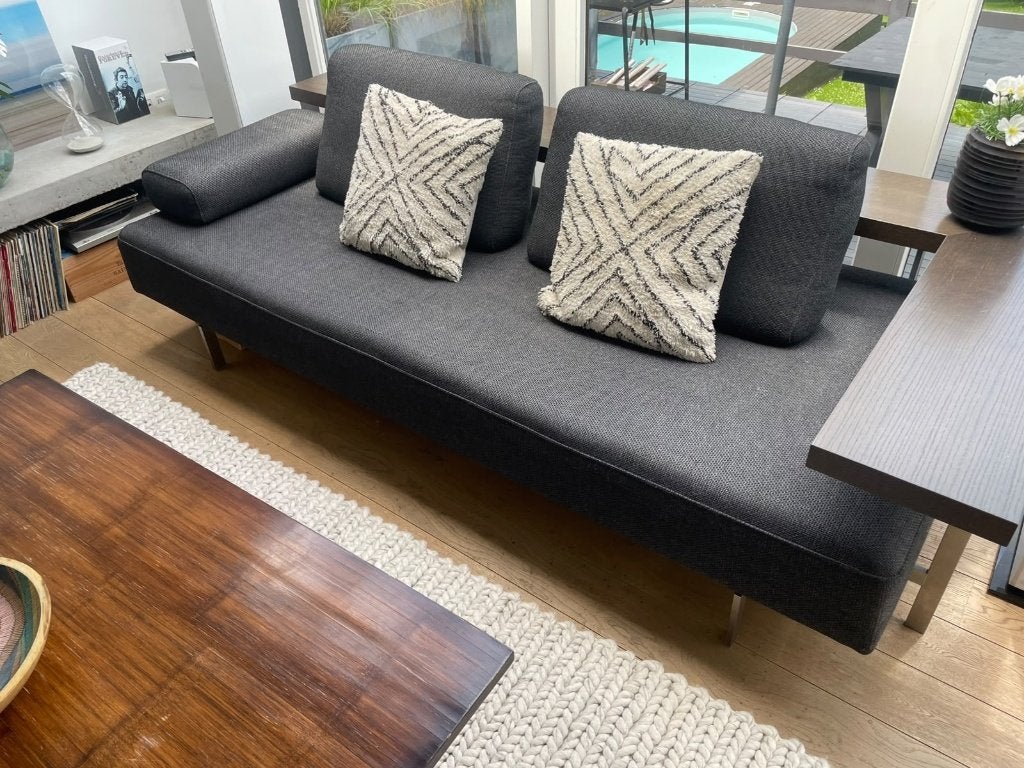 Canapé Rolf Benz 3 places design, Maison & Meubles, Trois personnes, 100 à 125 cm, 200 à 250 cm, Banc droit