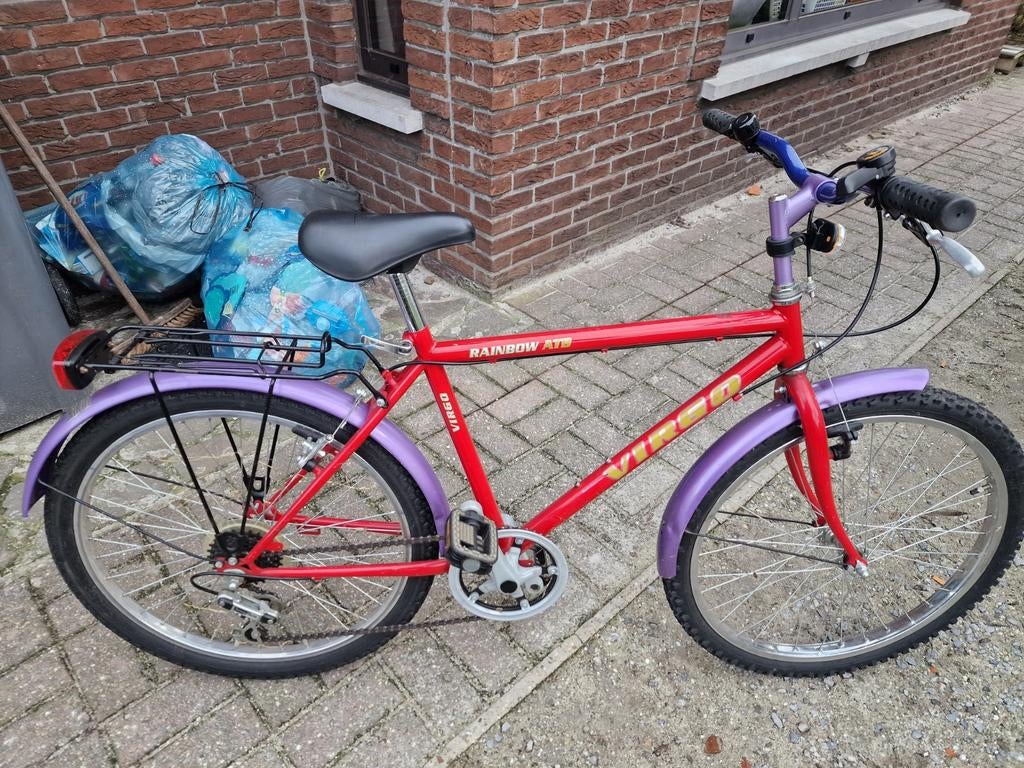 Jongensfiets virgo 24", Ophalen, Velgrem, Versnellingen, Gebruikt