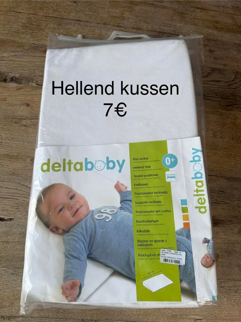 Hellend kussen baby, Ophalen, Jongetje of Meisje, Wit, Zo goed als nieuw
